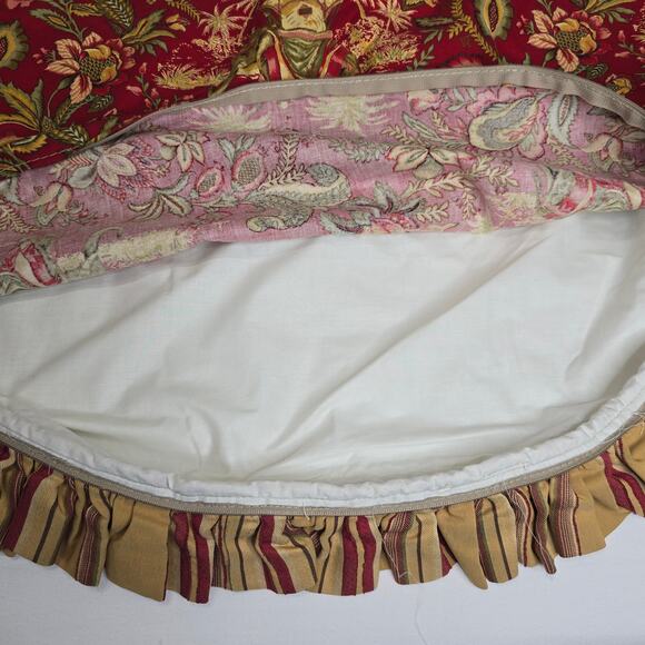 2 Custom King Tropical Jacobean Jungle Elephants Palm Trees Fabric Pillow Shams - Picture 11 of 13